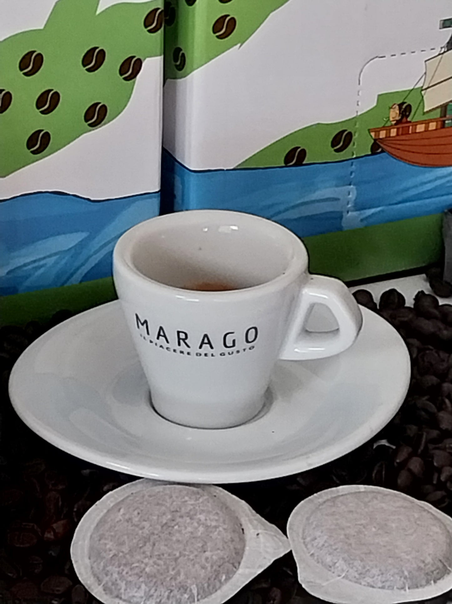 cialde compostabili 150 pz miscela intenso