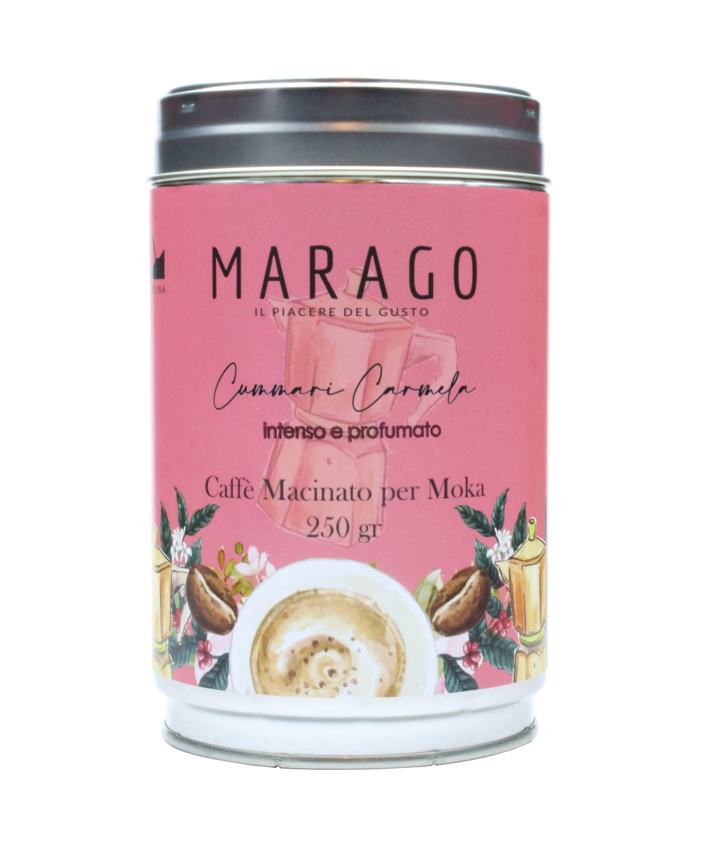 Cummari Carmela - Barattolo 250 gr Macinato per Moka