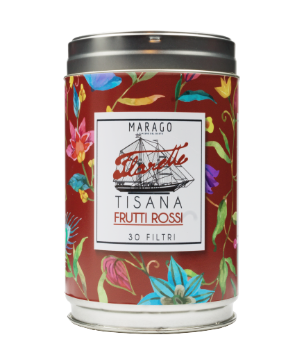 TISANA Frutti Rossi - Barattolo 30 filtri