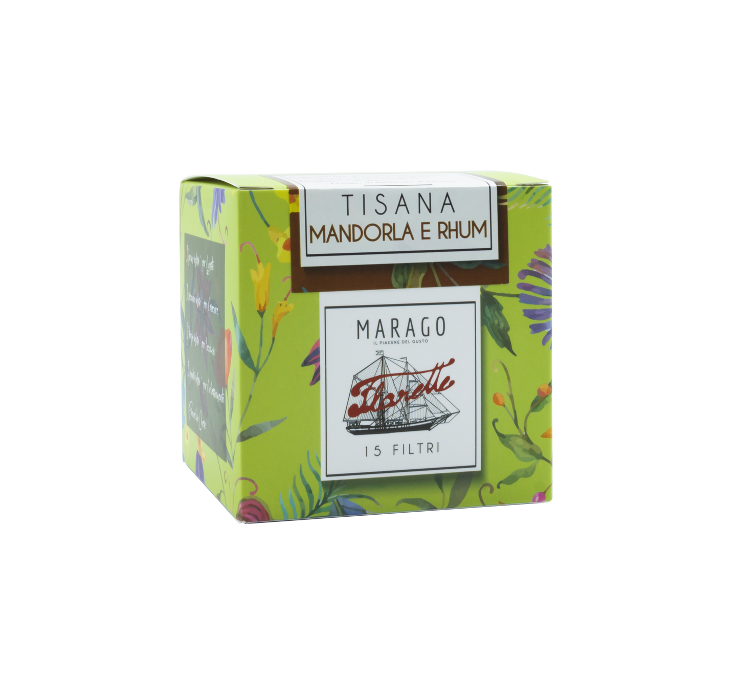 TISANA Mandorla & Rhum - Astuccio 15 filtri