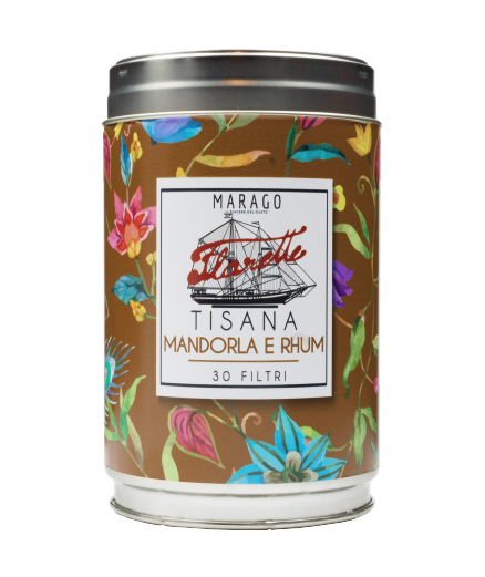 TISANA Mandorla & Rhum - Barattolo 20 filtri