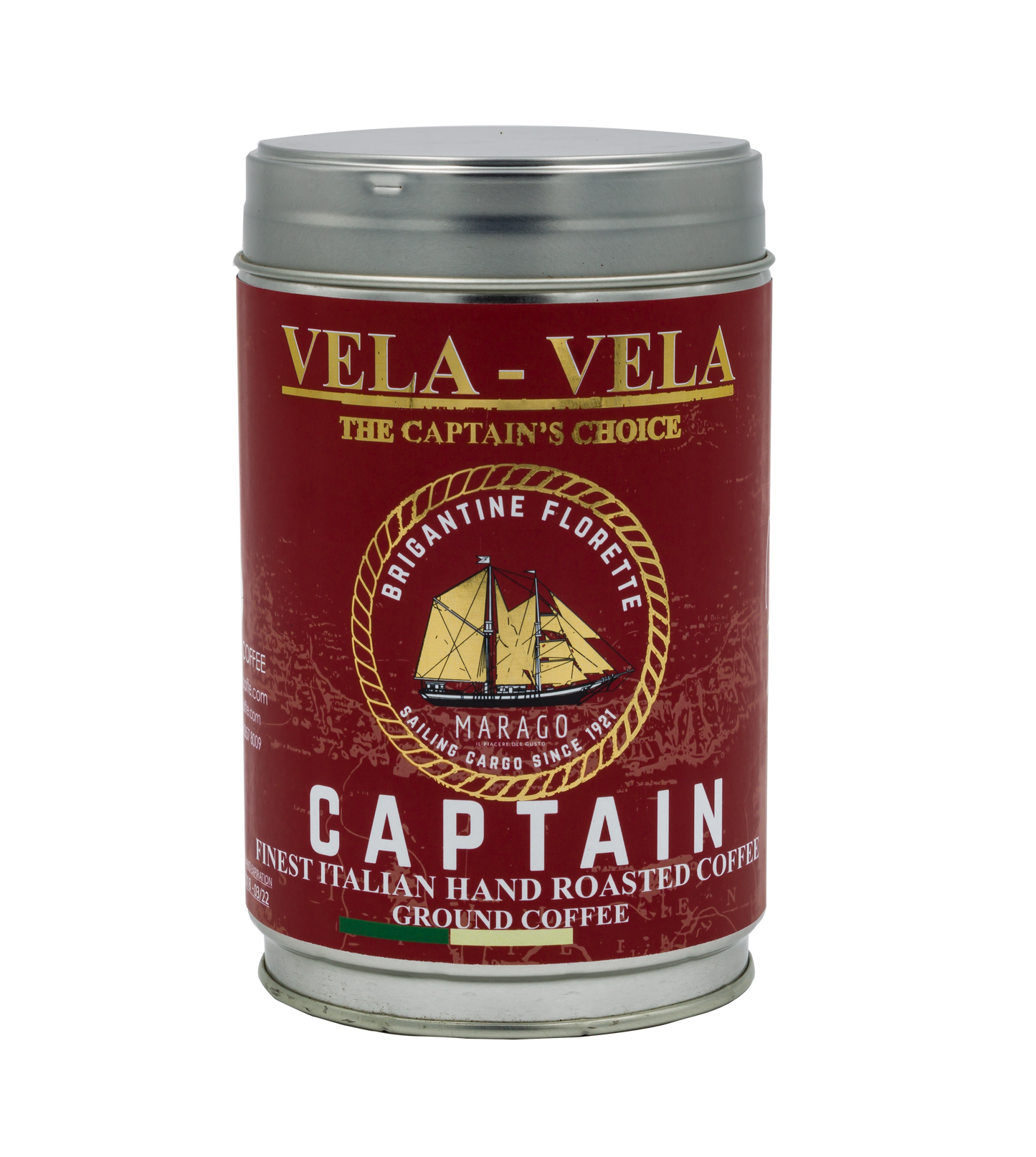 Vela Vela - Captain – Macinato Moka 250 gr